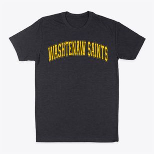 Washtenaw Saints Varsity Arch Classic Dad T-Shirt
