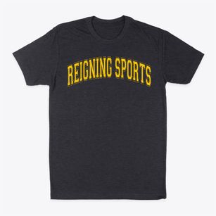 Reigning Sports Thunder Varsity Arch Classic Dad T-Shirt