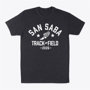 San Saba Middle School Track and Field Classic Dad T-Shirt
