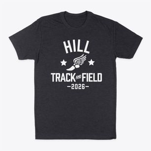 Hill Elementary School Track and Field Classic Dad T-Shirt