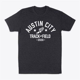 Austin City Academy Track and Field Classic Dad T-Shirt