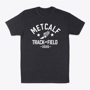 Metcalf Elementary School Track and Field Classic Dad T-Shirt