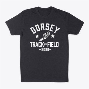 Dorsey High School Track and Field Classic Dad T-Shirt