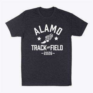 Alamo Elementary School Track and Field Classic Dad T-Shirt