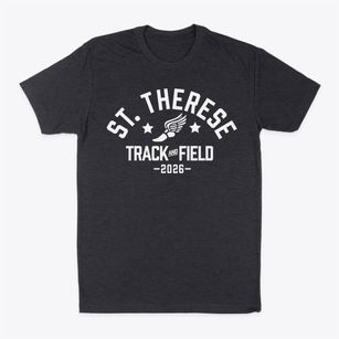 St Therese Of The Child Jesus Parish Track and Field Classic Dad T-Shirt