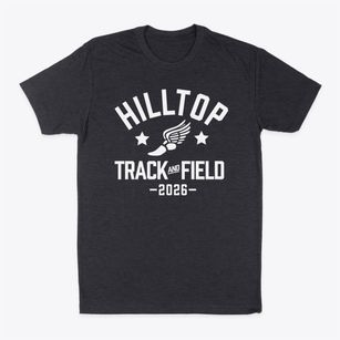 Hilltop Alternative School Track and Field Classic Dad T-Shirt