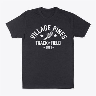Village Pines School Track and Field Classic Dad T-Shirt
