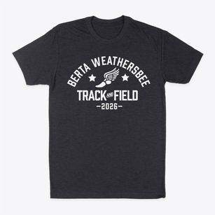 Berta Weathersbee Elementary School Track and Field Classic Dad T-Shirt
