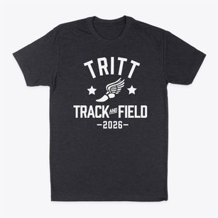 Tritt Elementary School Track and Field Classic Dad T-Shirt