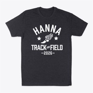 Hanna Sacks Girls High School Track and Field Classic Dad T-Shirt