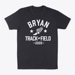Bryan Junior High School Track and Field Classic Dad T-Shirt