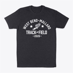 West Bend-mallard High School Track and Field Classic Dad T-Shirt