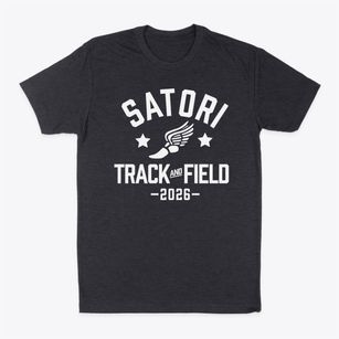 Satori School Track and Field Classic Dad T-Shirt