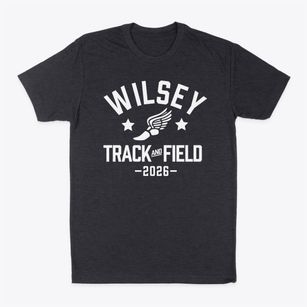 Wilsey Elementary School Track and Field Classic Dad T-Shirt