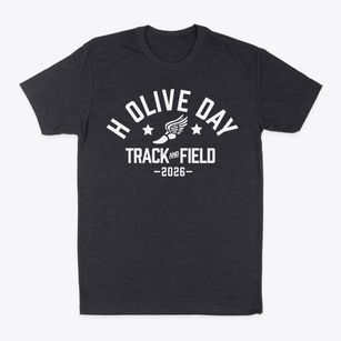 H Olive Day School Track and Field Classic Dad T-Shirt
