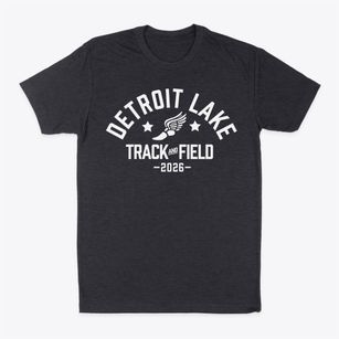 Detroit Lake Junior High School Track and Field Classic Dad T-Shirt