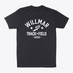 Willmar Junior High School Track and Field Classic Dad T-Shirt