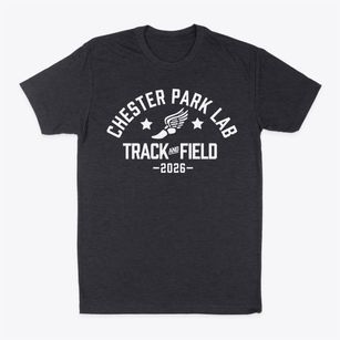 Chester Park Lab Elementary School Track and Field Classic Dad T-Shirt