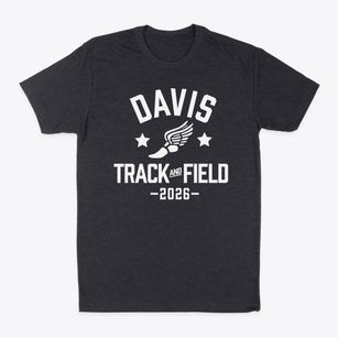 Davis Elementary School Track and Field Classic Dad T-Shirt