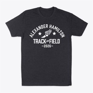 Alexander Hamilton Intermediate School Track and Field Classic Dad T-Shirt