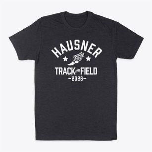 Gideon Hausner Jewish Day School Track and Field Classic Dad T-Shirt