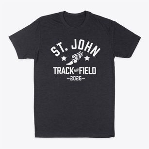 Saint John The Evangelist School Track and Field Classic Dad T-Shirt