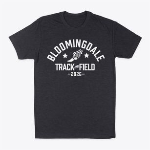 Bloomingdale Elementary School Track and Field Classic Dad T-Shirt