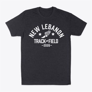 New Lebanon High School Track and Field Classic Dad T-Shirt