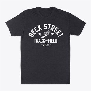 Beck Street Elementary School Track and Field Classic Dad T-Shirt