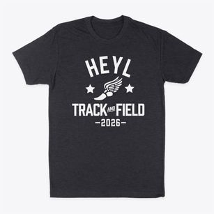 Heyl Elementary School Track and Field Classic Dad T-Shirt