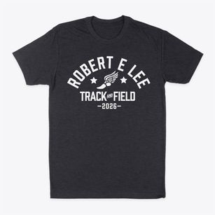 Robert E Lee Elementary School Track and Field Classic Dad T-Shirt