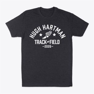 Hugh Hartman Middle School Track and Field Classic Dad T-Shirt