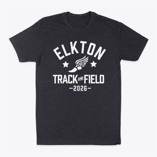 Elkton Elementary School Track and Field Classic Dad T-Shirt