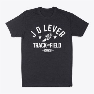 J D Lever Elementary School Track and Field Classic Dad T-Shirt