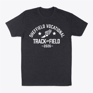 Sheffield Vocational Technical Center Track and Field Classic Dad T-Shirt
