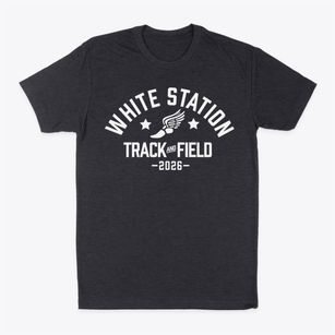 White Station Elementary School Track and Field Classic Dad T-Shirt
