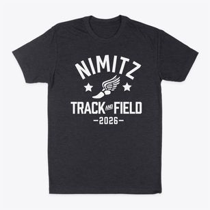 Nimitz Academy Track and Field Classic Dad T-Shirt