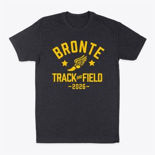 Bronte High School Track and Field Classic Dad T-Shirt