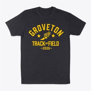 Groveton High School Track and Field Classic Dad T-Shirt
