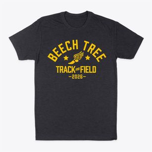 Beech Tree Elementary School Track and Field Classic Dad T-Shirt