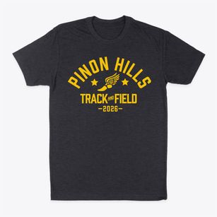 Pinon Hills Elementary School Track and Field Classic Dad T-Shirt