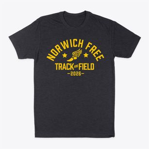 Norwich Free Academy Track and Field Classic Dad T-Shirt