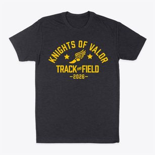 Valor Preparatory Academy Track and Field Classic Dad T-Shirt