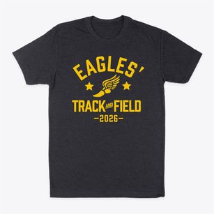 Eagles' Wing Urban Academy Track and Field Classic Dad T-Shirt