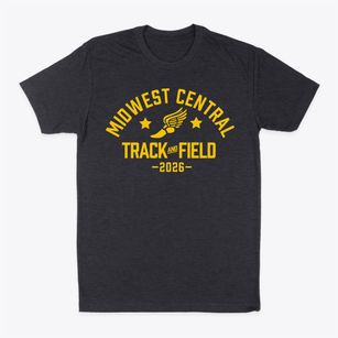 Midwest Central Middle School Track and Field Classic Dad T-Shirt