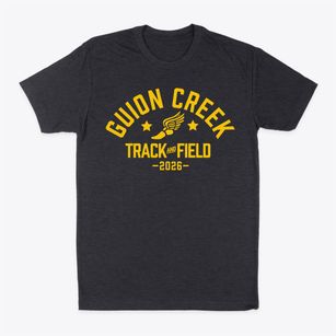 Guion Creek Elementary School Track and Field Classic Dad T-Shirt
