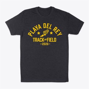 Playa Del Rey Elementary School Track and Field Classic Dad T-Shirt