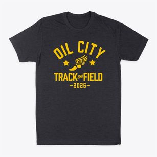 Oil City Elementary School Track and Field Classic Dad T-Shirt