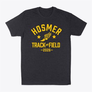 Hosmer Elementary School Track and Field Classic Dad T-Shirt