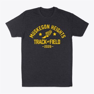 Muskegon Heights Middle School Track and Field Classic Dad T-Shirt